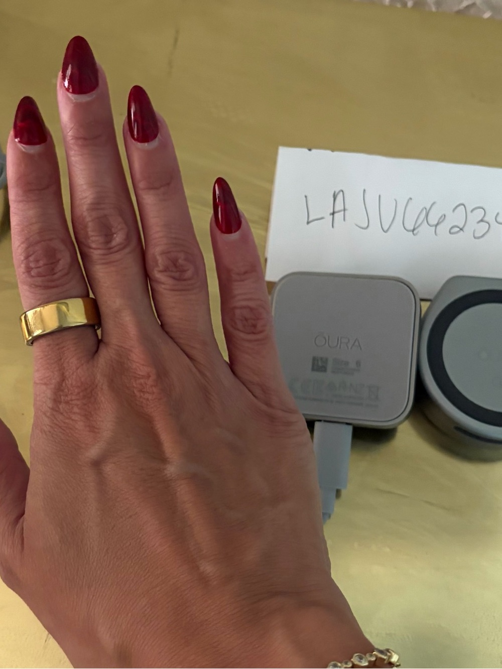 Oura Ring Gen 4 Size 6 Gold